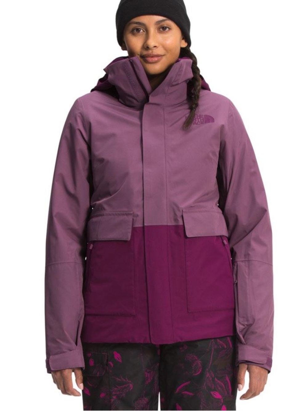 The North Face Women's Garner Triclimate Jacket - Purple Two-Tone small